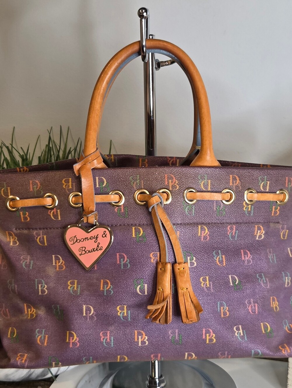Dooney & Bourke Vintage Leather Bag Made In The USA